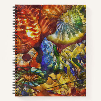 Abstract Spiral Notebook
