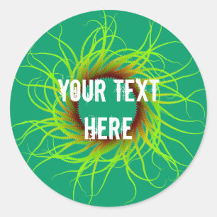 Abstract Spiral Sticker