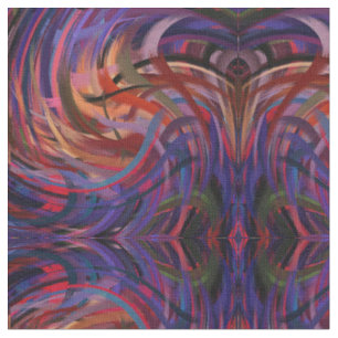 Abstract Spiral Swirl Pattern #107 Fabric
