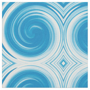 Abstract Spiral Swirl Pattern #42 Fabric