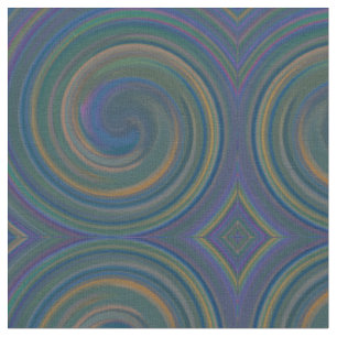 Abstract Spiral Swirl Pattern #71 Fabric