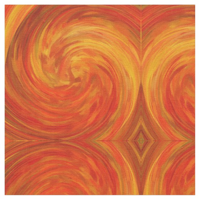 Abstract Spiral Swirl Pattern #87 Fabric (Close Up)