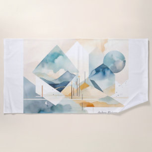 Abstract Spirit Beach Towel