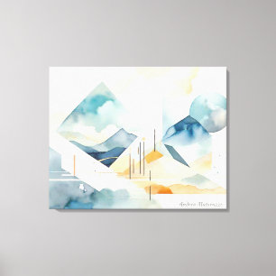 Abstract Spirit Canvas Print