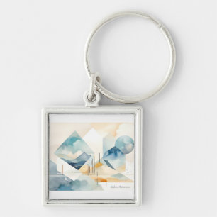 Abstract Spirit Key Ring