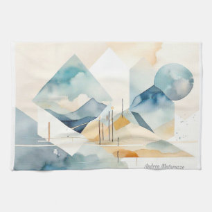 Abstract Spirit Tea Towel