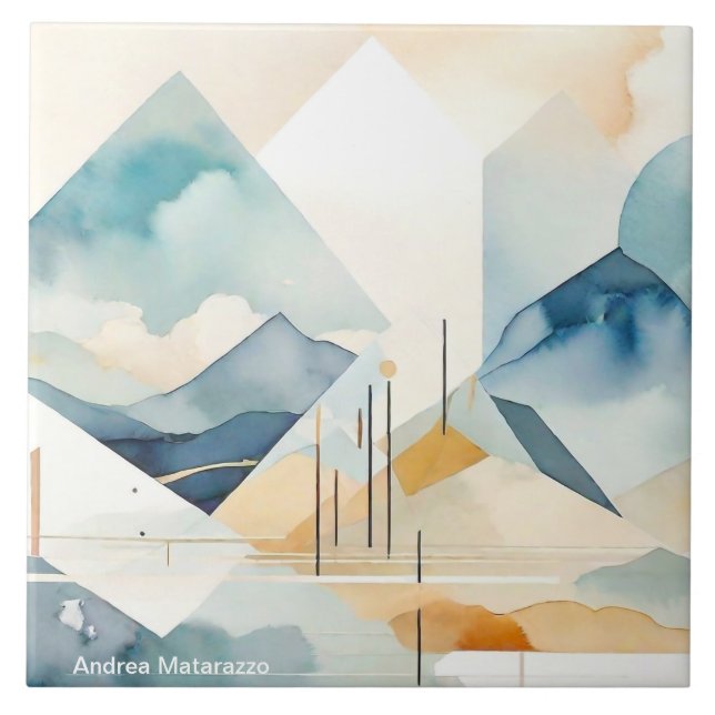 Abstract Spirit Tile (Front)