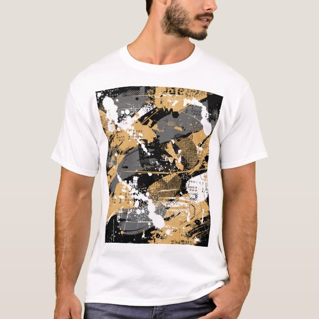 Abstract sport, graffiti style T-Shirt (Front)