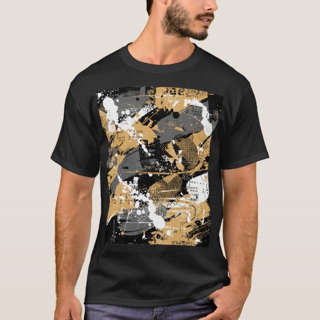 Abstract sport, graffiti style T-Shirt (Front)
