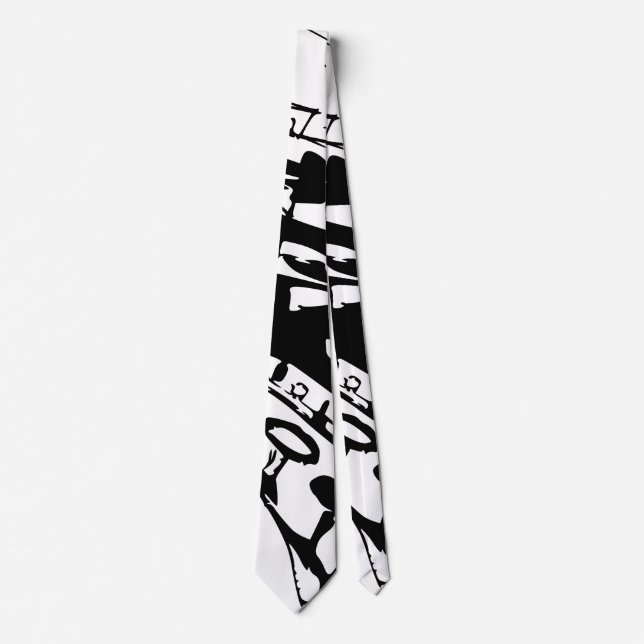 ABSTRACT SPORTS BAR TIE (Front)