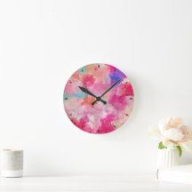 Abstract Spring Flower Field