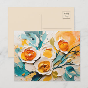 Abstract Springtime  Postcard