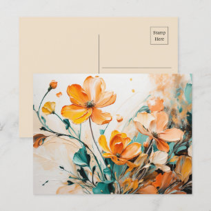 Abstract Springtime  Postcard