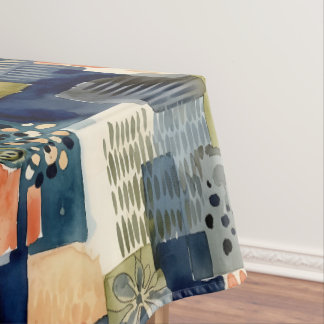 Abstract sqare patterns tablecloth
