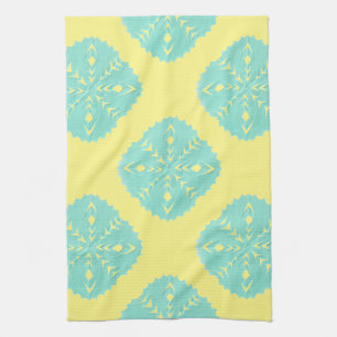 ABSTRACT SQUARE WYCINANKI BL TEA TOWEL