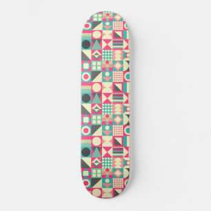 Abstract Squares 110419 Skateboard