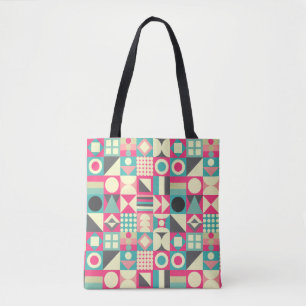 Abstract Squares 110419 Tote Bag