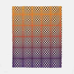 Abstract Squares 3 Fleece Blanket
