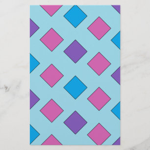 Abstract Squares Craft Paper