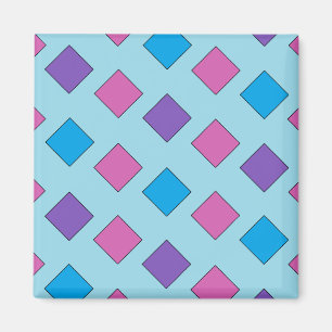 Abstract Squares Magnet