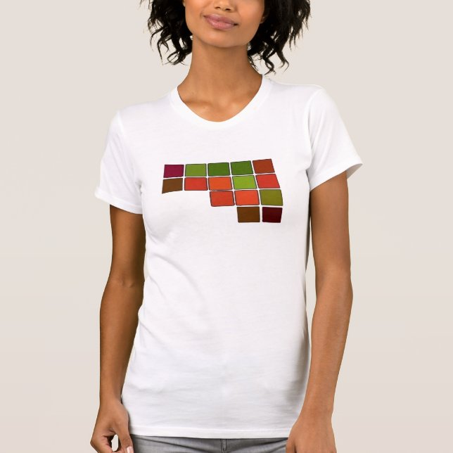 Abstract Squares T-Shirt (Front)