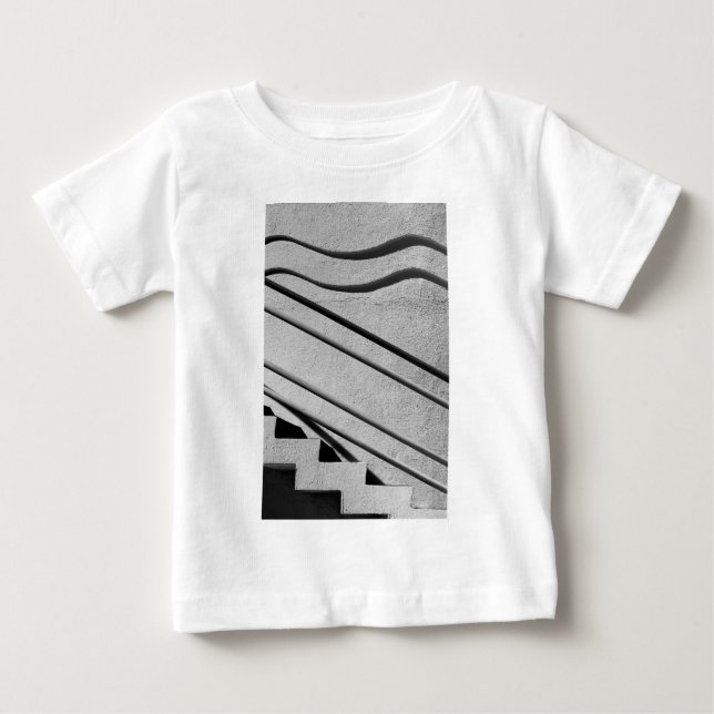Abstract Stairs Baby T-Shirt (Front)