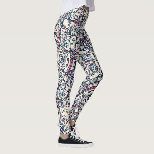 Abstract Star Leggings
