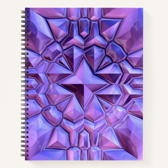 Abstract Star Notebook (Front)
