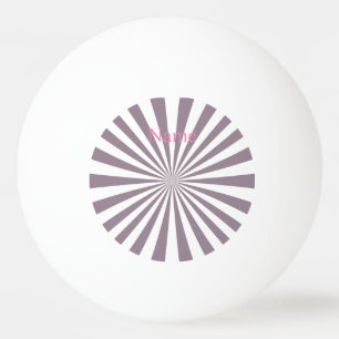 Abstract Starburst Thunder_Cove  Ping Pong Ball