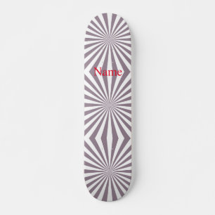 Abstract Starburst Thunder_Cove Skateboard