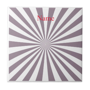 Abstract Starburst Thunder_Cove Tile