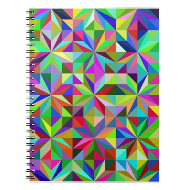 Abstract Stars Notebook (Front)