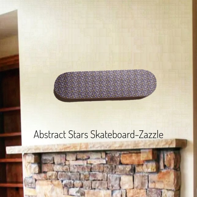 Abstract Stars  Skateboard (Creator Uploaded)