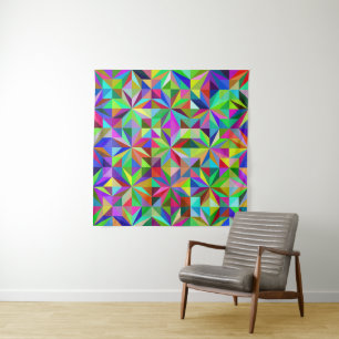 Abstract Stars Tapestry