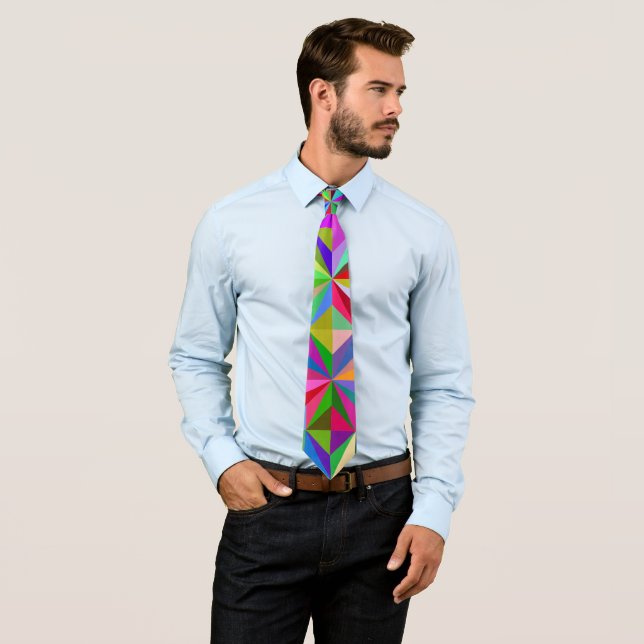 Abstract Stars Tie (In Situ)