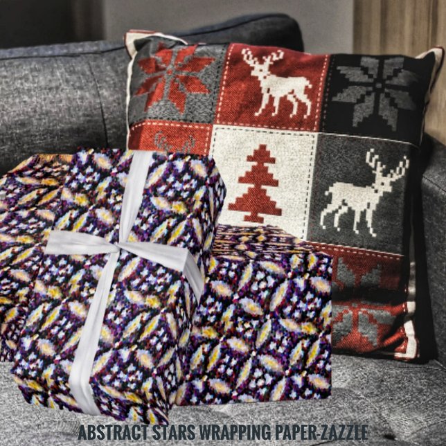 Abstract Stars Wrapping Paper (Creator Uploaded)
