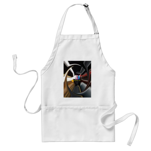 Abstract Still Life Tea Mug Office Stationary Art  Standard Apron (Front)