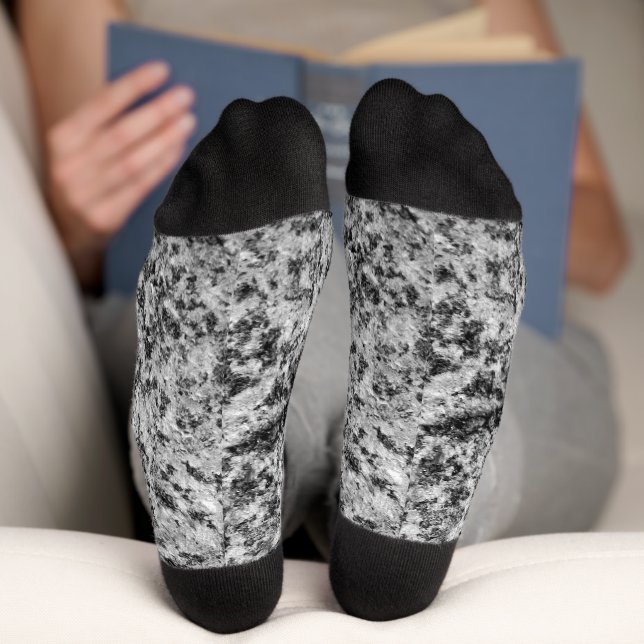 Abstract stone grunge texture socks (Bottom)