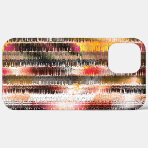 Abstract striped of showy sliced paper iPhone 12 pro max case
