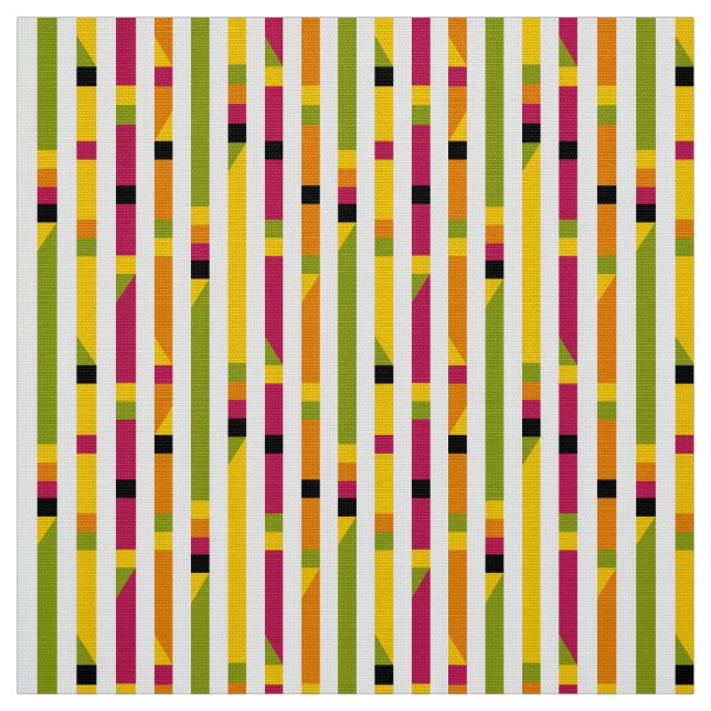 Abstract Stripes 170615 (1) - With White Fabric (Swatch)