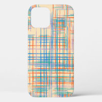 Abstract stripes, colourful ethnic grass mat.