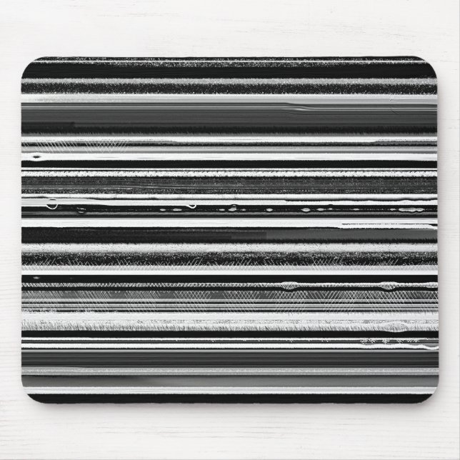 Abstract Stripes Mouse Pad (Front)