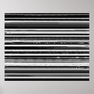 Abstract Stripes Poster