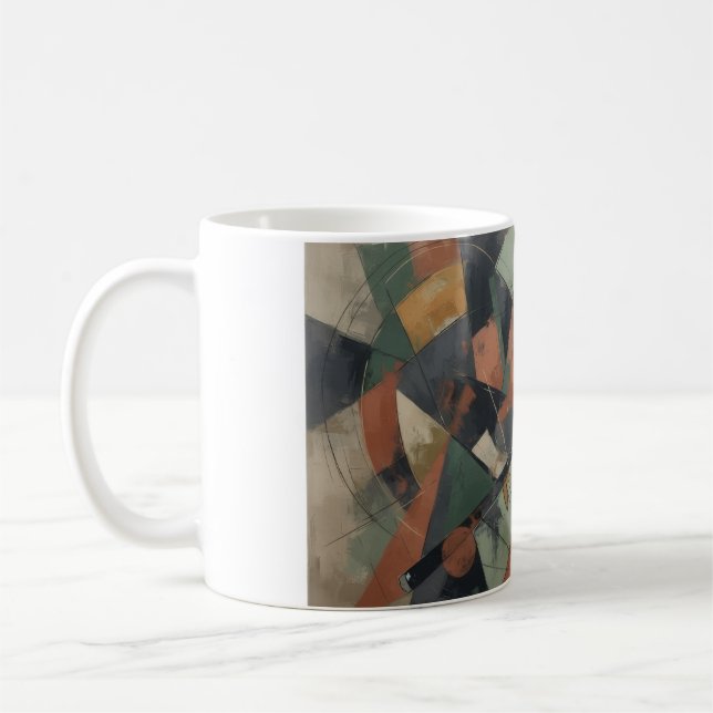 Abstract Styled Coffee Mug (Left)