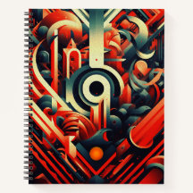 Abstract Stylised Shaped