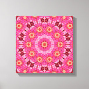 abstract summer canvas print