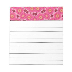 Abstract summer notepad