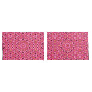 abstract summer pillowcase