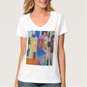 Abstract Summer Village T-Shirt