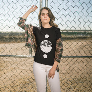 Abstract Sun Circle T-Shirt